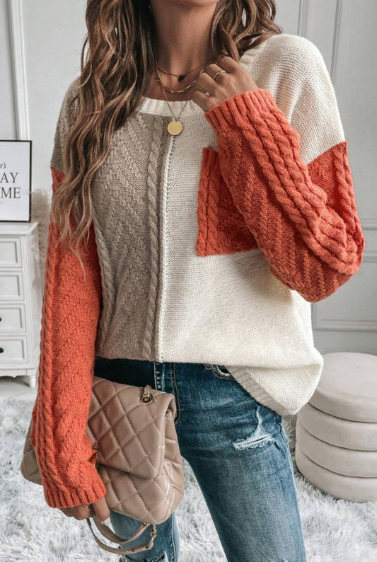 Fall Pocket Sweater
