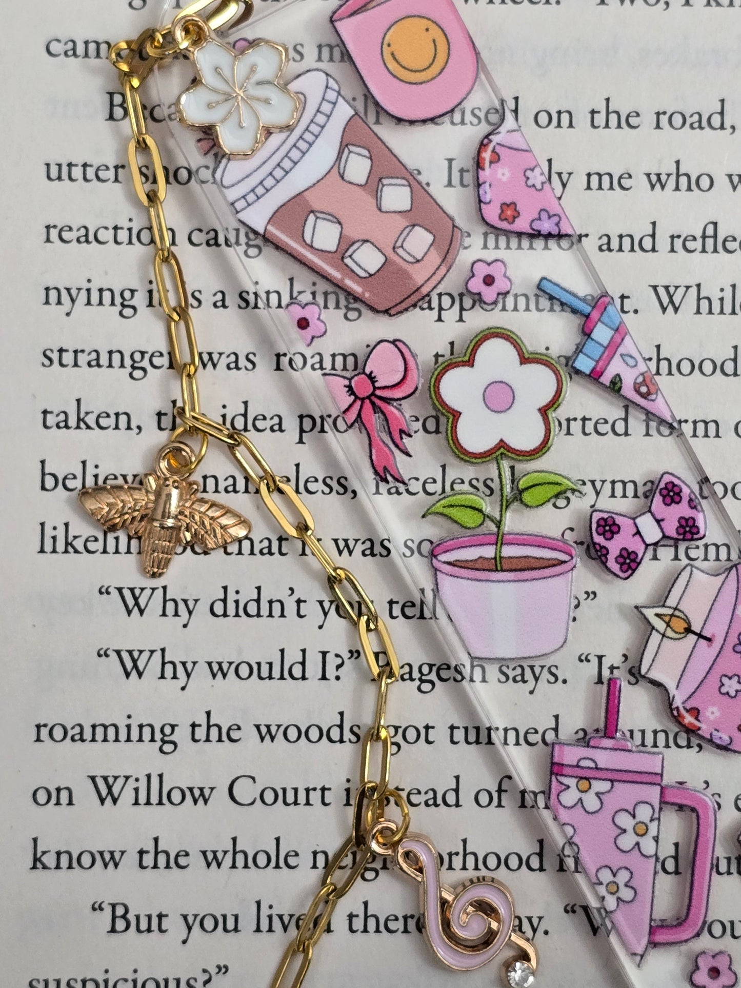 Girly Girl Bookmark