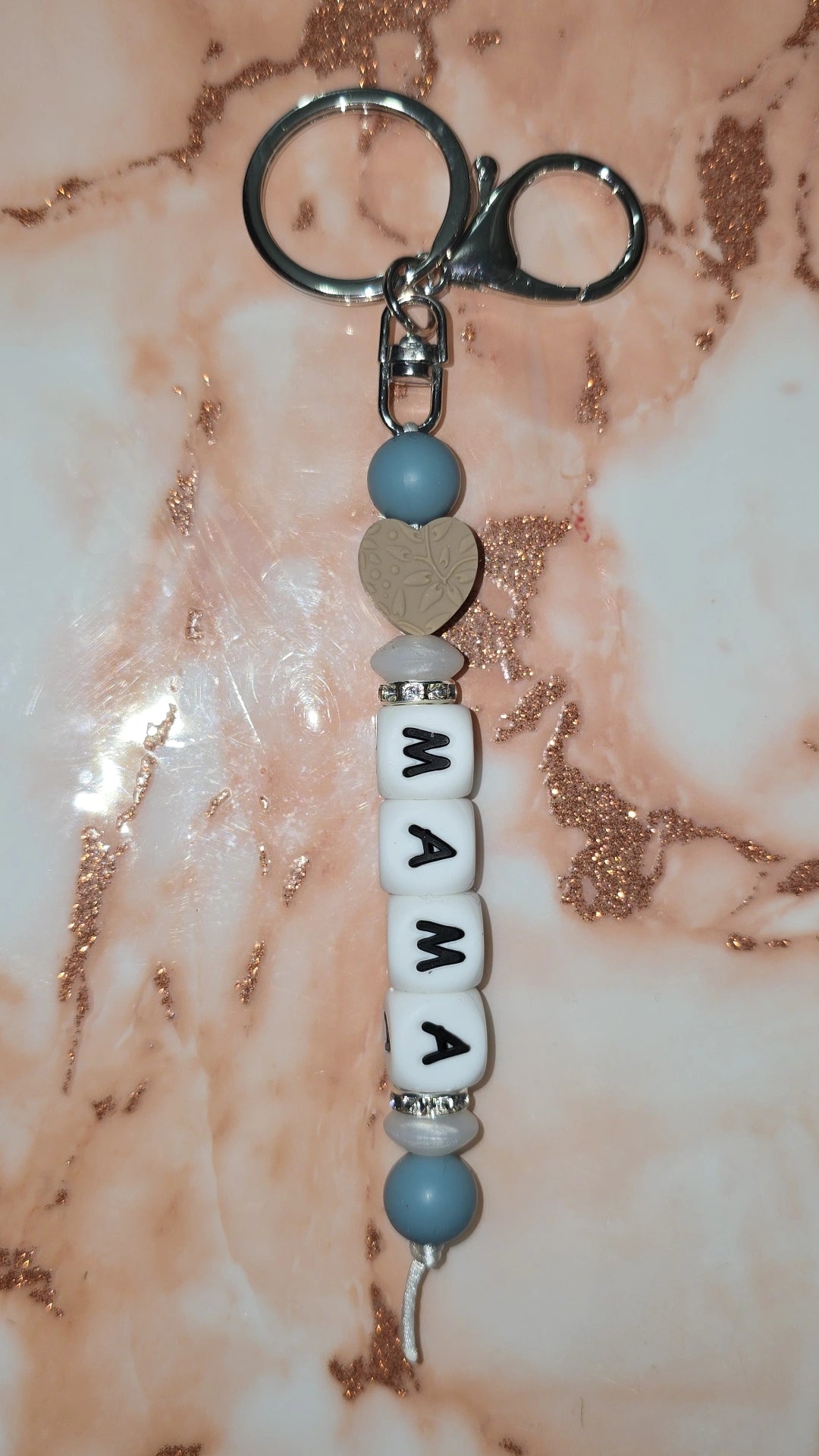 Blue Mama Keychain