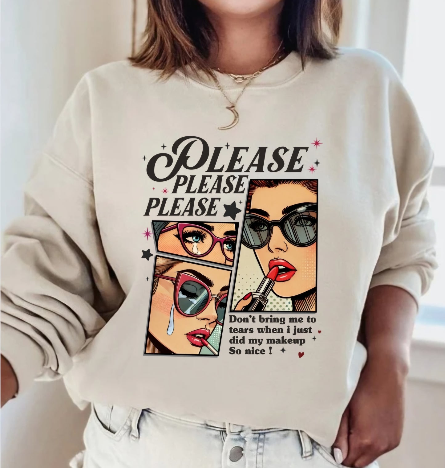 Makeup Sweatshirt