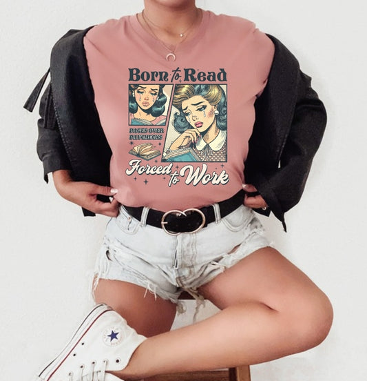 Born to Read Tee