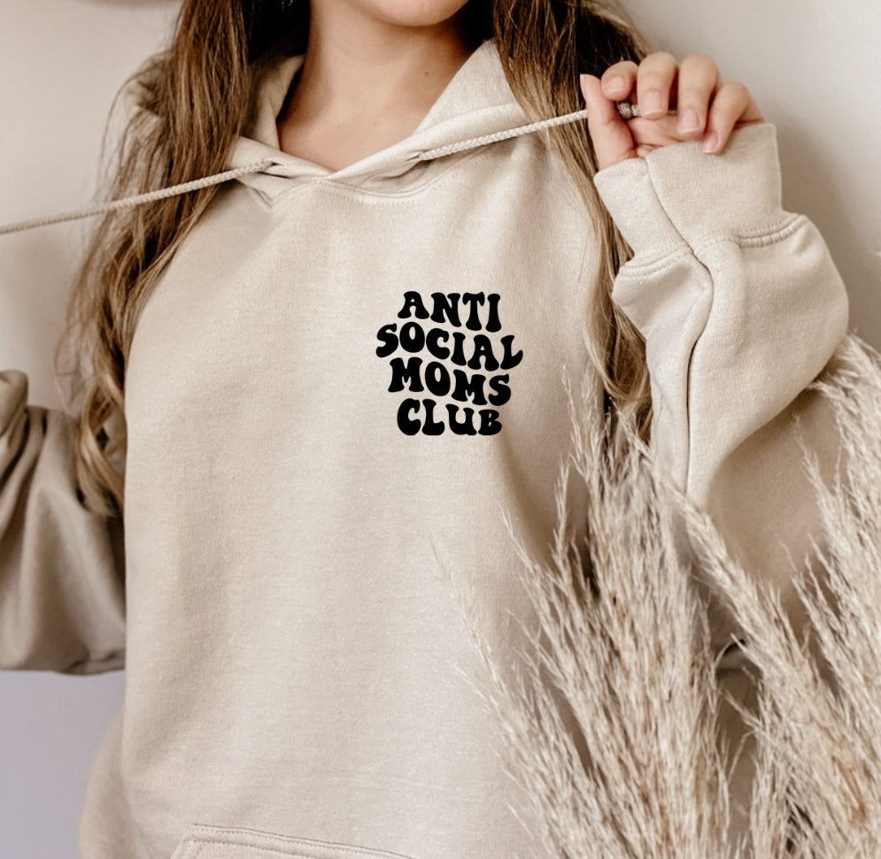 Anti Social Moms Club Hoodie